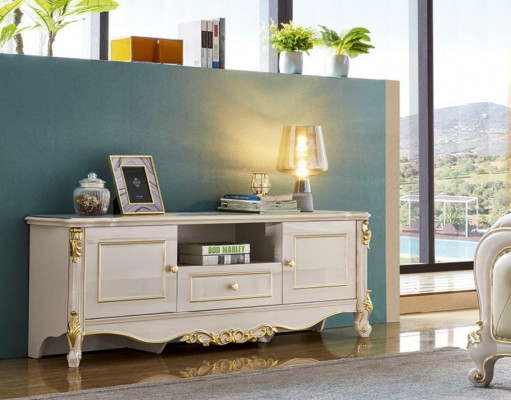 Luxe design dressoir dressoir sideboard kast woonkamer barok.