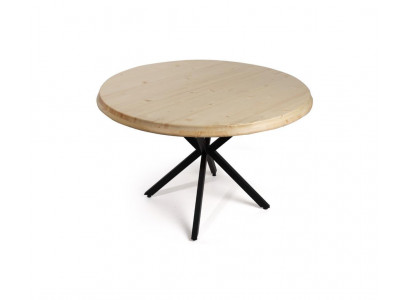 Ronde eetkamertafel van hout Tafels Tafel Luxe eettafel Moderne eetkamermeubelen