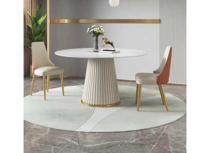 Luxe tafels Ronde tafel Ronde design meubelen Roestvrijstalen eetkamer Eettafels Nieuw