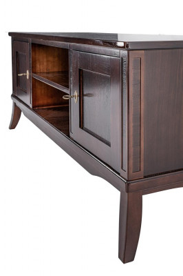 Klassieke TV-sideboard Echt houten dressoirplaat Kastcommodes Model Nieuw