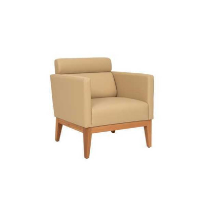 Beige clubsessel Relax 1-zits designer fauteuil woonkamer zitter