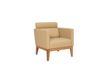 Beige clubsessel Relax 1-zits designer fauteuil woonkamer zitter