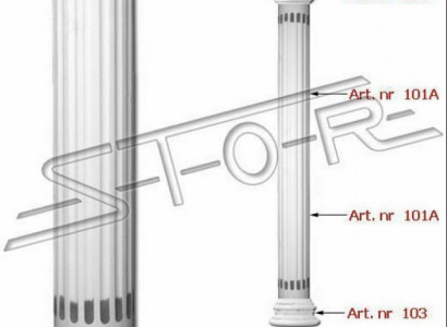 Zuil Kolommen Antieke Stijl zuilen Tuin Romeinse Decoratie decoratie 116cm.