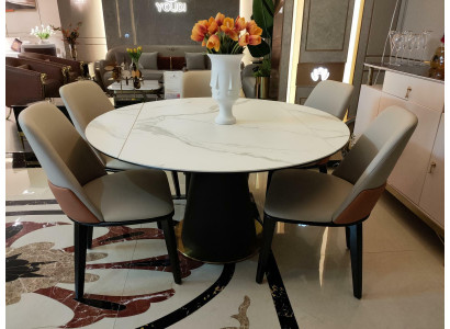 Multifunctionele ronde tafel houten tafels Moderne stijl Eetkamer Woonkamer