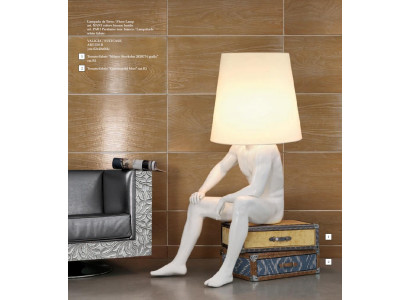 Antieke Stijl Grote Figuur met Verlichting Staande Lamp Lamp Lampen Vloerlamp