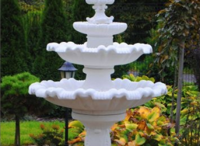 Zierfontein Watersculptuur Fontein Deco Tuin Fontein Vijver 187 cm Nieuw