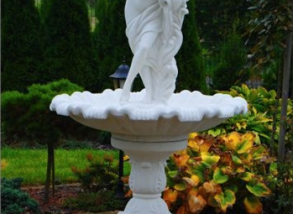 Zierspringbrunnen Springbrunnen Skulptur Brunnen Dekoration Gartenbrunnen Teich Neu 229 cm