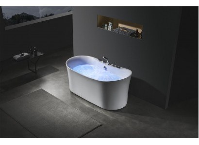 Acryl whirlpool Jacuzzi binnenzwembad badkuip thuis spa wit