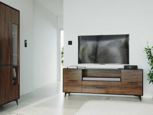 Zijkant Laag Kast Plank Luxe Woonkamer Board Ontwerp tv tv Dressoir Commode