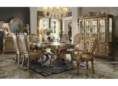 Klassieke luxe tafel Houten tafels Rococo barok decor Antieke stijl Eet Woon