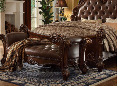 Zitkussen Bankkussen Zitpoef Bank Leer Hout Stijl Designer Chesterfield