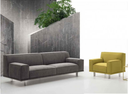 Sofa set 3+1 zits textiel Relax Set Design banken bekleden alfitalla