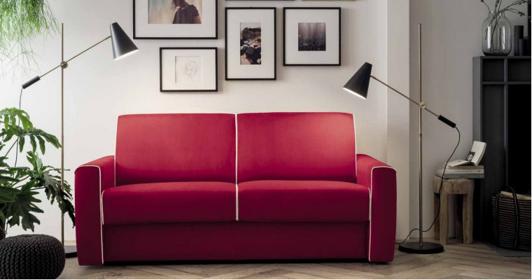 Sofa's tweezitter textielbank 2-zits Italiaanse meubels design sofa's gestoffeerde sofa's