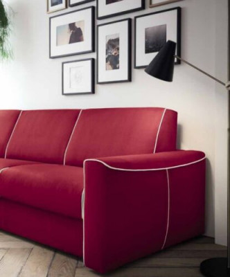 Sofa's tweezitter textielbank 2-zits Italiaanse meubels design sofa's gestoffeerde sofa's