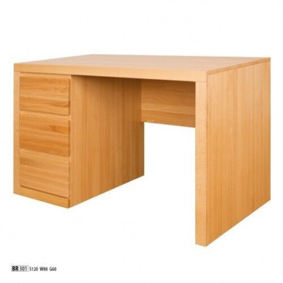 Tafel Bureau Kantoor tafel Werktafel Hout Massief hout Eiken Tafels