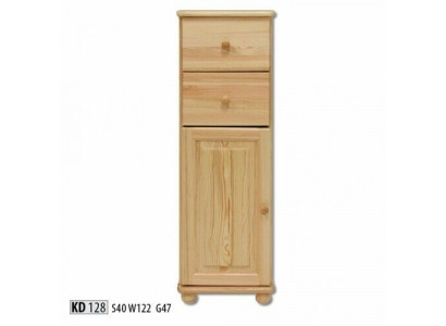 Dressoir ladenkast rek houten kast massief hout, handgemaakt houten meubels bruin