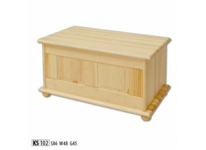 Deko Box massief houten meubels Houten meubels Handgemaakt kist Kist Echt hout 86x45cm