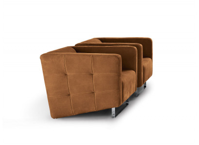 Luxe Fauteuil Bekleding Bruin Italiaanse Stijl Design Moderne Meubels Woonkamer Nieuw