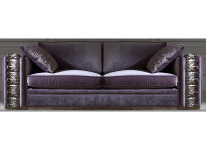 Sofa 3 zits Design Bankstellen Bekleding Banken Textiel Relax Klassieke Meubels Bank