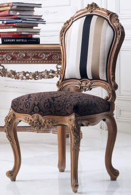 Eetkamerstoel Luxe stoelen Woonkamer Meubels Italiaanse Meubels Barok Rococo