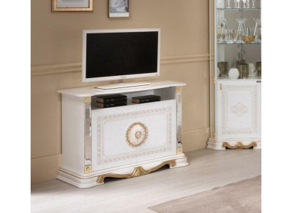 Witte RTV kast plank kasten Italiaanse stijl meubels ladekast dressoir