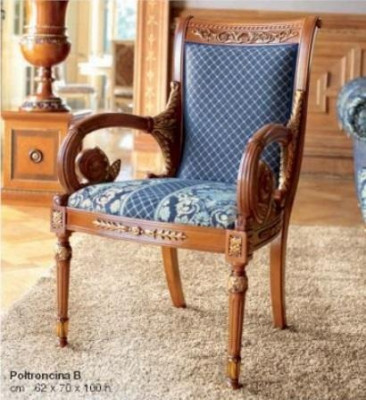 Eetkamerstoel Stoel Eetkamer Fauteuil Luxe Stoel Stof Blauw