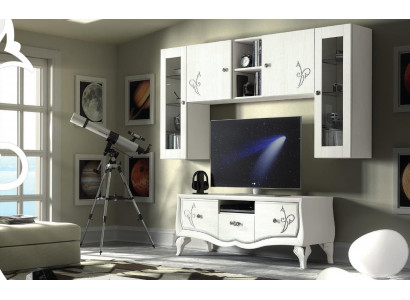 Woonwand tv-kast dressoir kast TV hout lowboard commode designmeubels nieuw