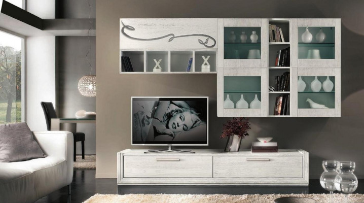 rtv Woonkamer TV wand Entertainmentunit Woonkamer meubels Woonwanden Kast Plank Luxe