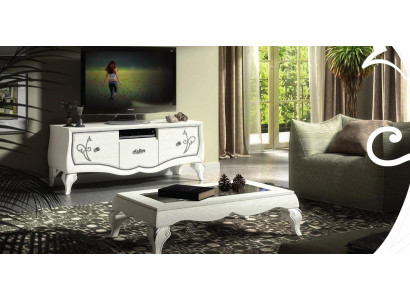 RTV Lowboard kast Sideboard kast tv Hout Modern Dressoir Design Meubels Nieuw