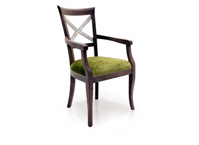 Beklede stoelen 1x fauteuil Woon- en eetkamer Textiel Designstoel Luxe fauteuil