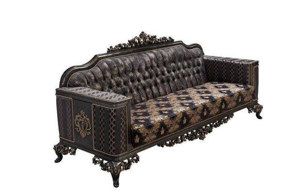 Bankstel Chesterfield Designer Groep 5-delig Set Bankstel 3+3+1+1 Zitje Salontafel