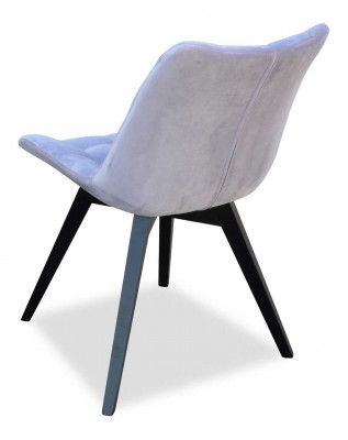 Eetkamerstoelen Gestoffeerd Textiel Ontwerp Modern Grijs Luxe Fauteuil