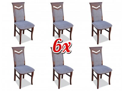 Restaurant Lehn Stoel 6x Stoelen Bekleding Nieuw Moderne Eet Kamers Woon Compleet Set