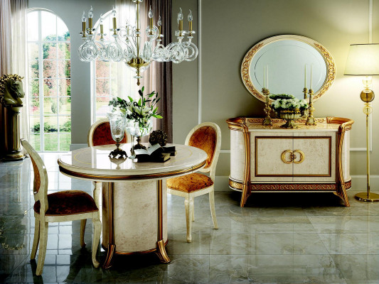 arredoclassic™ Luxe klasse meubels Eetkamer Ronde tafel Eettafel