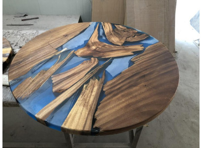 Ronde tafels Eettafel Ontwerp Tafel Modern Zee Rivier Meubels 90 cm