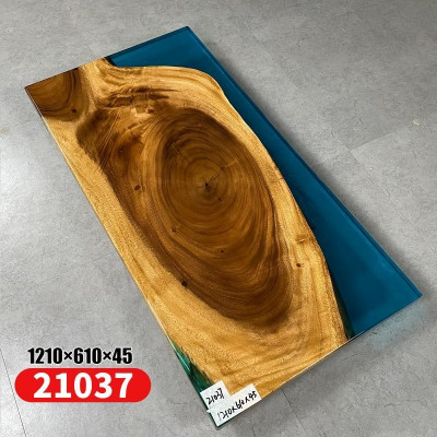 Salontafel River Table Epoxyhars Massief Tafels 121x61 Riviertafel Echt