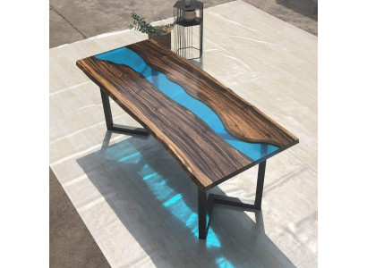 Salontafel River Table Massieve Tafels 100x50 Riviertafel Zee Waterval