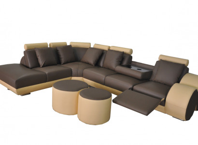 XXL Bank Grote Hoekbank Leren Hoekbank Hoekbank Lounge Set Hoek Landschap Bekleding Woon L Vorm  XXL Bank Grote Hoekbank Leren Hoekbank Hoekbank Lounge Set Corner Landscape Upholstery Living L Shape