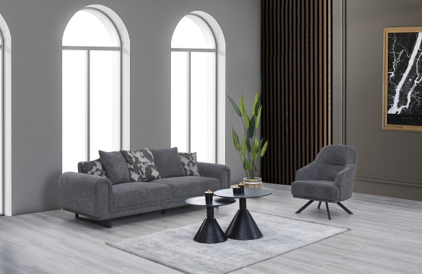 Zitmeubelen Woonkamer Bank Driezits Modern Fauteuil Luxe Inrichting