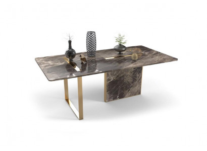 Ontwerper luxe eettafel roestvrijstalen tafel eetkamer houten meubels tafels nieuw