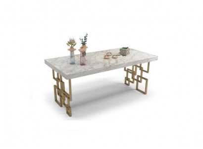 Ontwerper Witte Eettafel Eetkamer Meubels Elegante Marmeren Tafel Modern