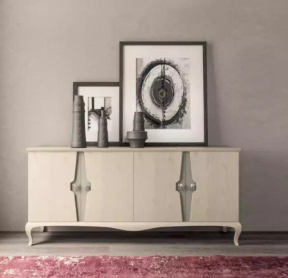 Zijtafel commode tafel dressoir luxe woonkamer dressoirs hout nieuw