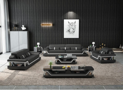 Bankstel 3 2 1 zitsbank Sofa Zetel Bank Bekleding Stel Moderne Banken Nieuw