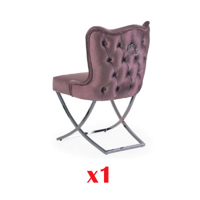 Eetkamerstoel Modern Zonder Armleuning Eetkamerstoelen Design Textiel