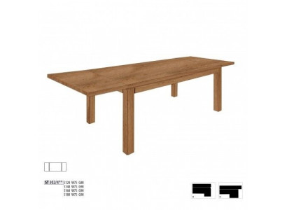 Echt hout massief tafel 180x90cm eiken massief houten eettafel meubels