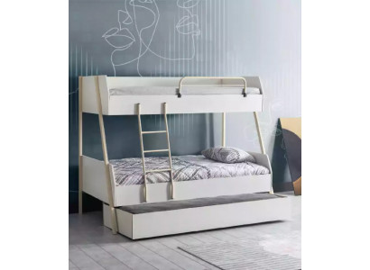 Jongensbed Wit Kinderbed Ontwerp Moderne Slaapkamermeubels