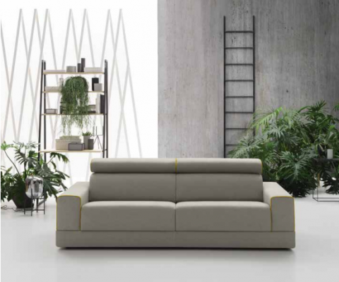 Ontwerp Grijs Bankstel 3-zits Woonkamer Stoffen Bank Bankstoffering Sofas alfitalia