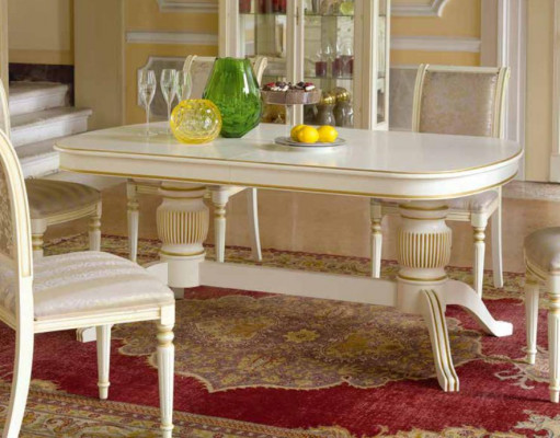 Barok Rococo stijl meubels Eettafel Tafels Eetkamer Decoratie Set Tafel