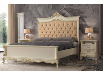 Bed Chesterfield Design Luxury Hotel Beds Solid Wood 180x200 Bedroom Italy Furniture