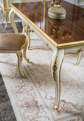 Franse eettafel Eetkamertafel Klassiek barok rococo Nieuw